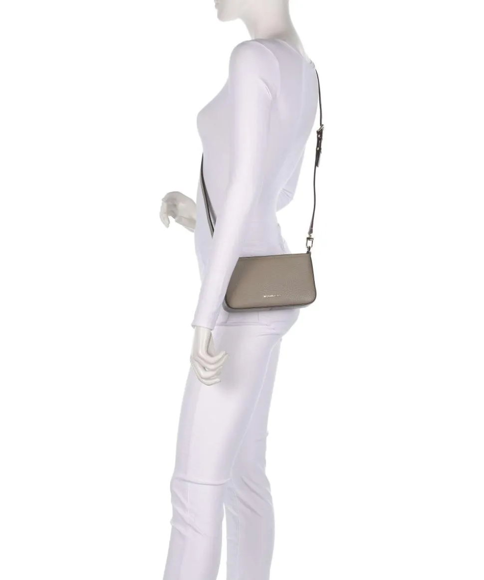 Bryant Small Schultertasche genarbtes Rindsleder taupe