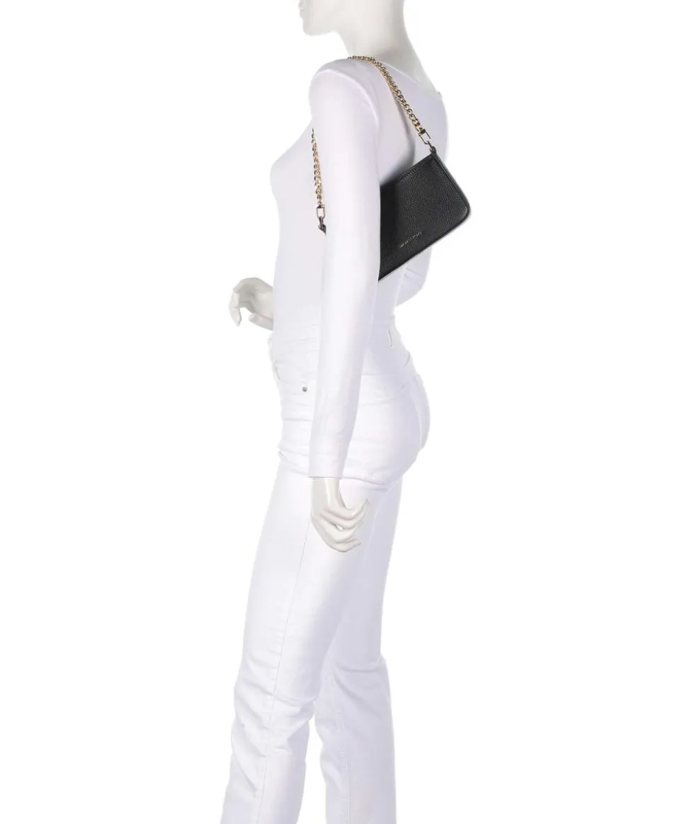 Bryant Small Schultertasche genarbtes Rindsleder schwarz