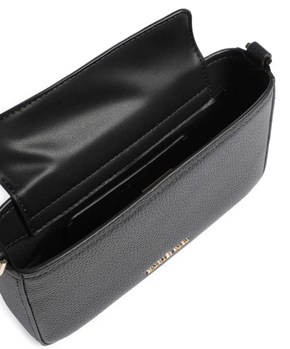 Bryant Small Schultertasche genarbtes Rindsleder schwarz