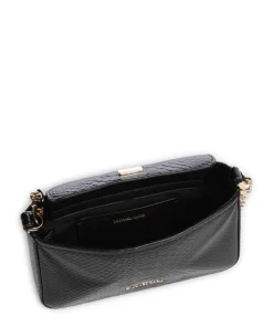 Bryant Small Schultertasche geprägtes Rindsleder schwarz