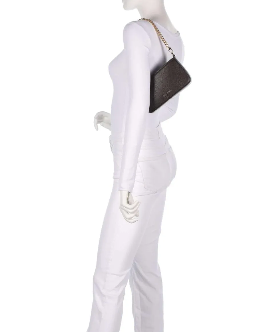 Bryant Small Schultertasche genarbtes Rindsleder dunkelbraun