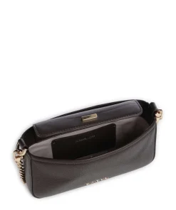 Bryant Small Schultertasche genarbtes Rindsleder dunkelbraun