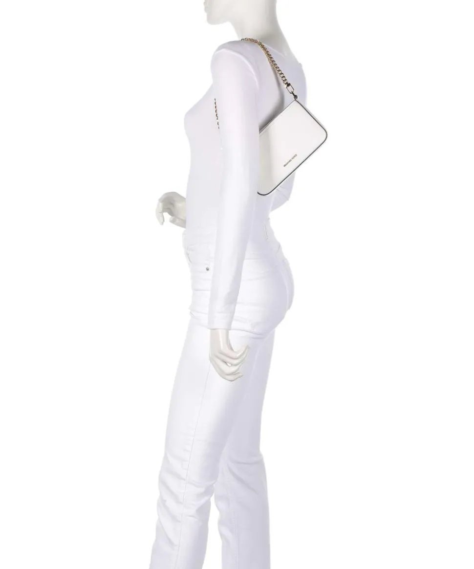 Bryant Small Schultertasche genarbtes Rindsleder weiß