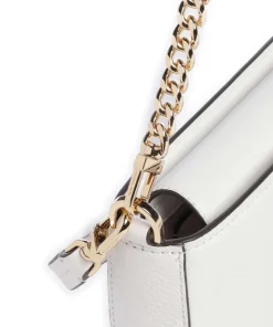 Bryant Small Schultertasche genarbtes Rindsleder weiß