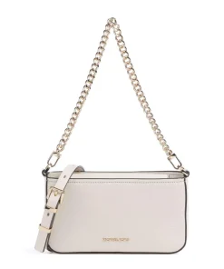 Bryant Small Schultertasche genarbtes Rindsleder elfenbein