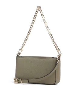 Bryant Small Schultertasche genarbtes Rindsleder khaki
