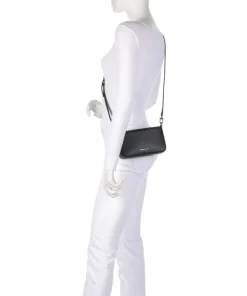 Bryant Small Schultertasche genarbtes Rindsleder schwarz