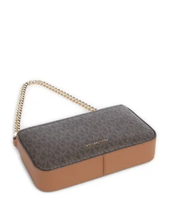 Bryant Small Schultertasche Lederimitat dunkelbraun