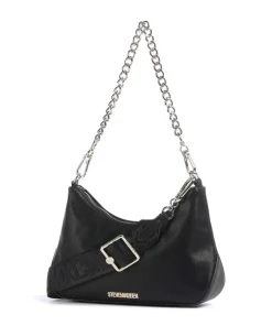 BSIN Schultertasche Lederimitat schwarz