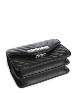 BSTAKE Schultertasche Lederimitat schwarz