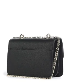 BSTAKES Schultertasche Lederimitat schwarz