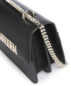 BSTAKES Schultertasche Lederimitat schwarz