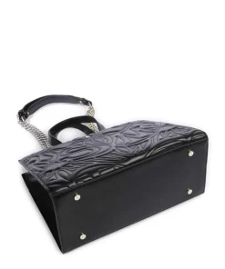 BSTATUSS Handtasche Lederimitat schwarz