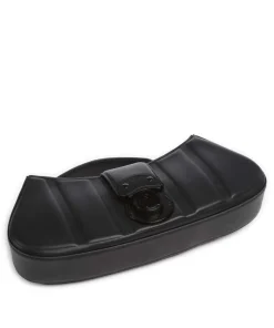 BTWYLA Schultertasche Lederimitat schwarz