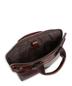 Buddy Aktentasche 15″ Büffelleder rotbraun