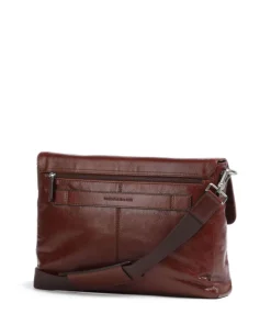 Buddy Kuriertasche Büffelleder cognac