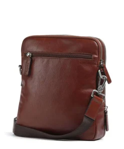 Buddy Umhängetasche Büffelleder cognac