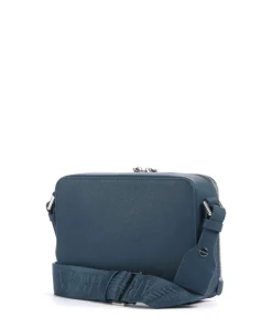 Business Regenerated Umhängetasche Lederimitat dunkelblau