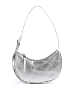 BVESNA Schultertasche Lederimitat silber