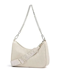 BVICE-E Schultertasche Lederimitat creme