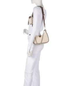 BVITAL-W Schultertasche Baumwolle beige/braun