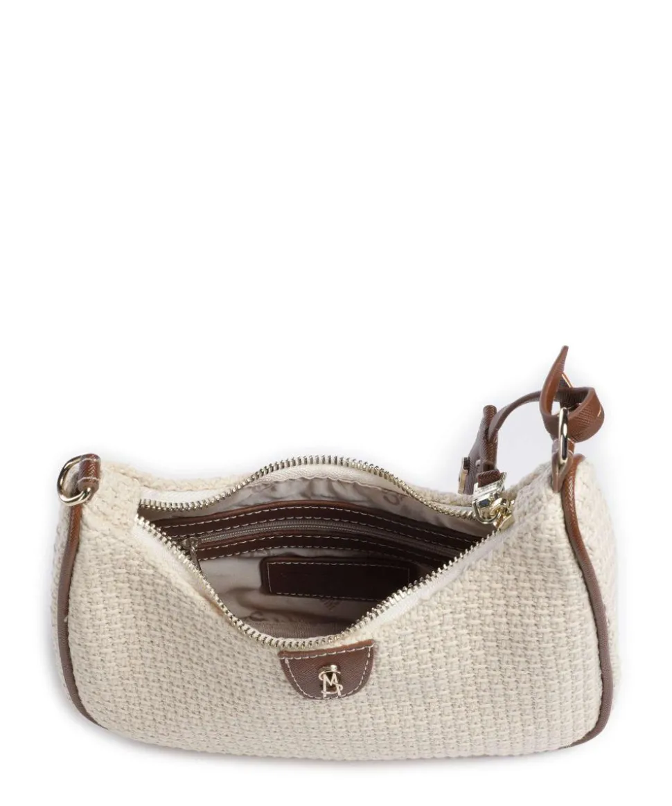 BVITAL-W Schultertasche Baumwolle beige/braun