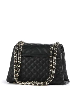 BVOLT Schultertasche Lederimitat schwarz