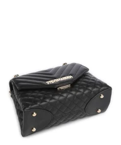 BVOLT Schultertasche Lederimitat schwarz