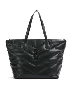 BWORKING Shopper Lederimitat schwarz