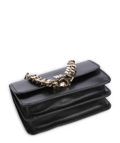 BZEN Umhängetasche Lederimitat schwarz