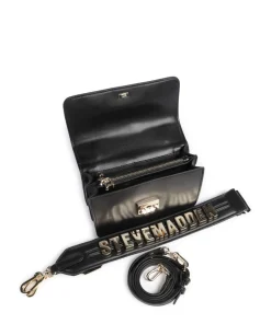 BZEN Umhängetasche Lederimitat schwarz