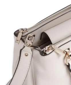 Calebra Handtasche Lederimitat creme