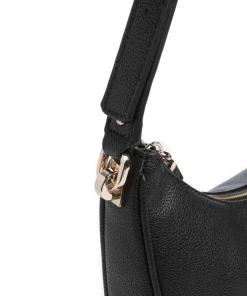 Calebra Schultertasche Lederimitat schwarz