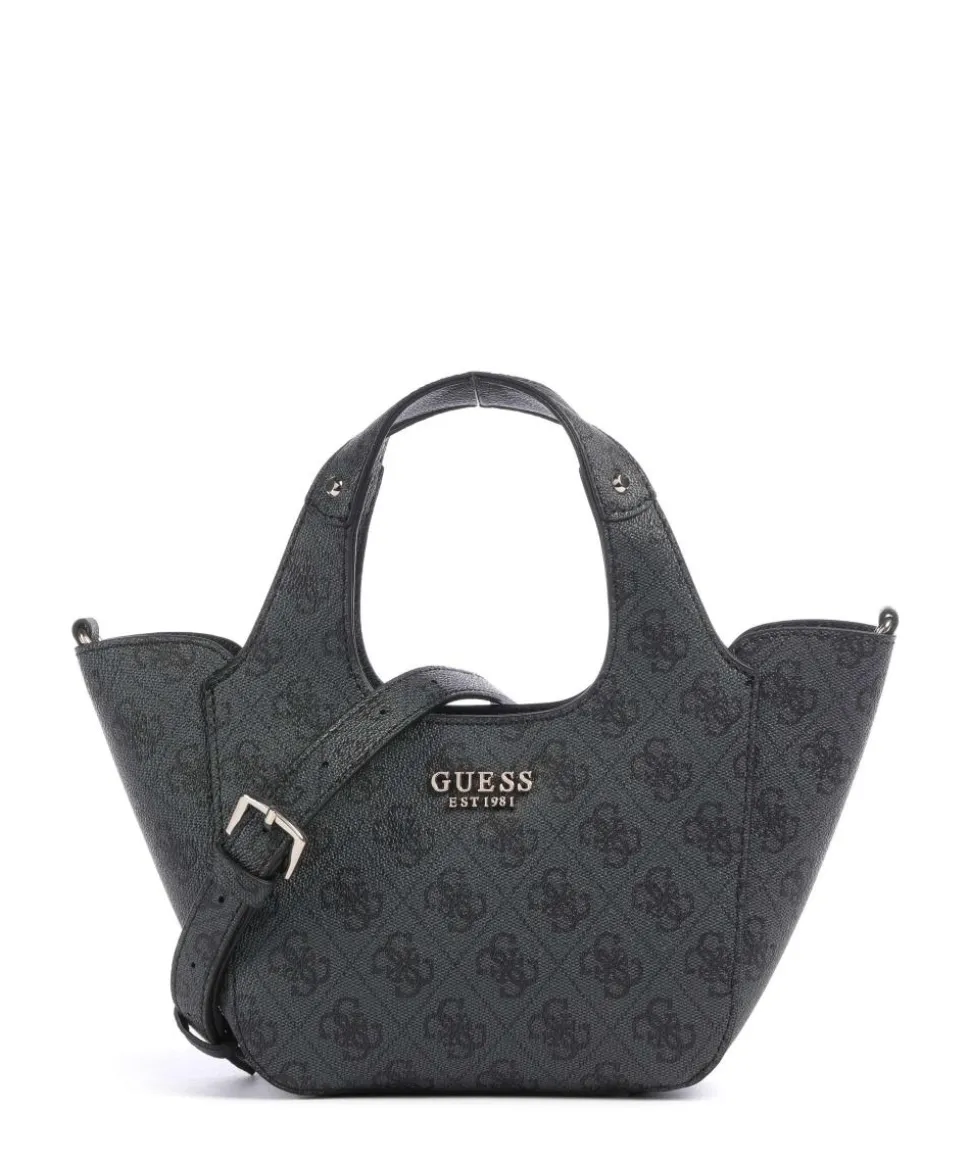 Calista Mini Umhängetasche Lederimitat anthrazit