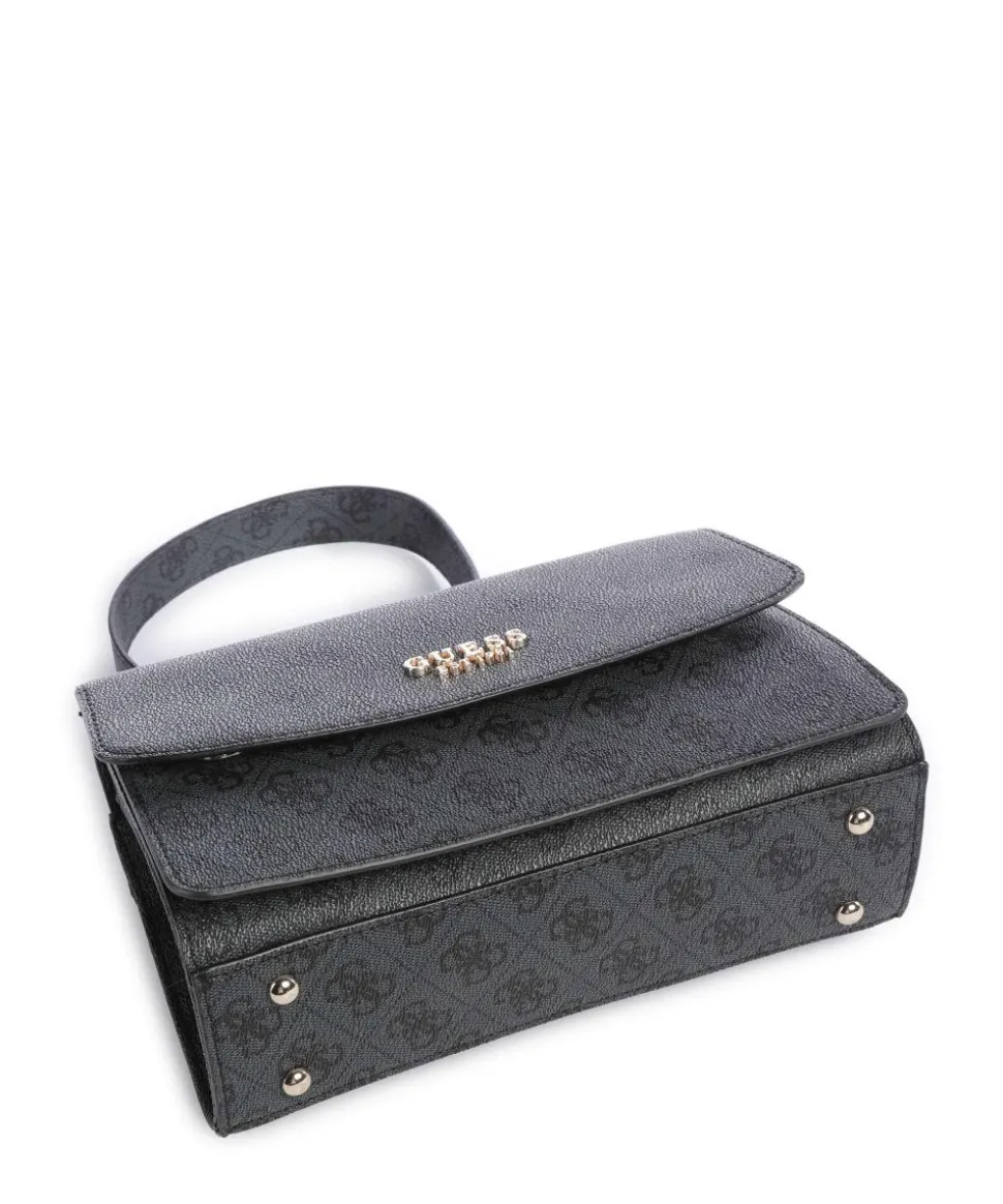 Calista Schultertasche Lederimitat anthrazit