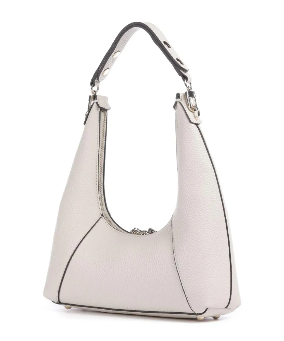 Calista Schultertasche Lederimitat creme