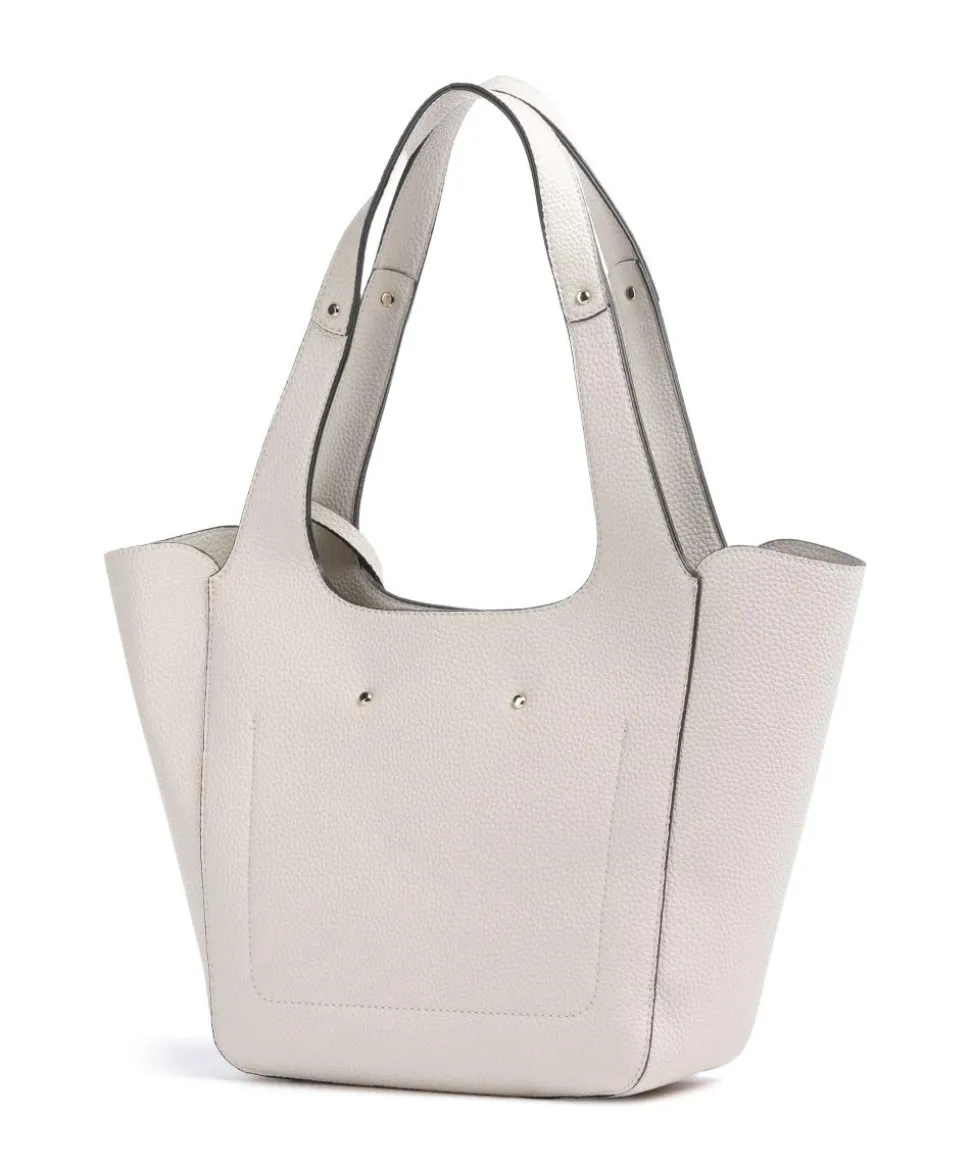 Calista Shopper Lederimitat creme