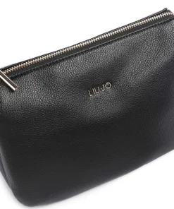 Caliwen M Umhängetasche Lederimitat schwarz