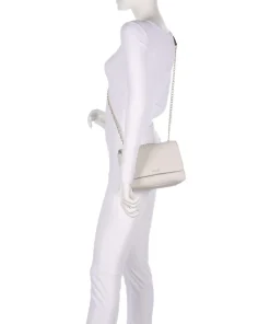 Caliwen S Schultertasche Lederimitat elfenbein