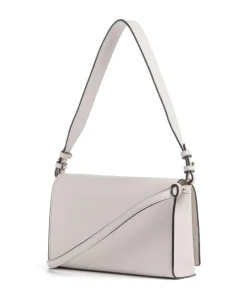 Caliwen S Schultertasche Lederimitat weiß