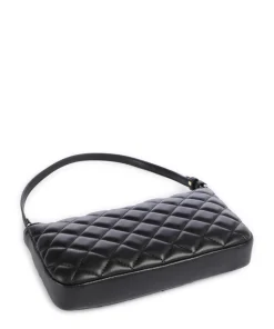 Caliwen Schultertasche Lederimitat schwarz