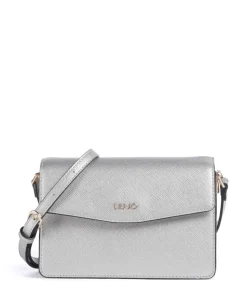 Caliwen Umhängetasche Lederimitat silber