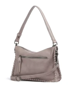 Calm Umhängetasche Leder taupe