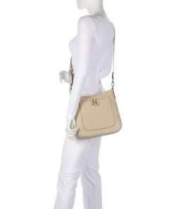 Cameryn 27 Umhängetasche genarbtes Rindsleder beige