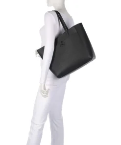 Cameryn Large Shopper genarbtes Rindsleder schwarz