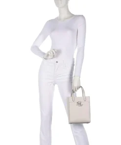 Cameryn Small Handtasche genarbtes Rindsleder elfenbein