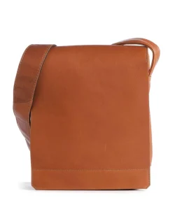 Campo Umhängetasche fein genarbtes Leder cognac