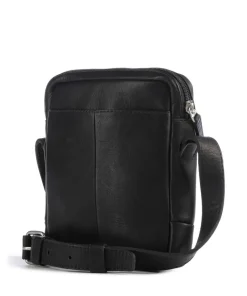 Campo Umhängetasche genarbtes Rindsleder schwarz