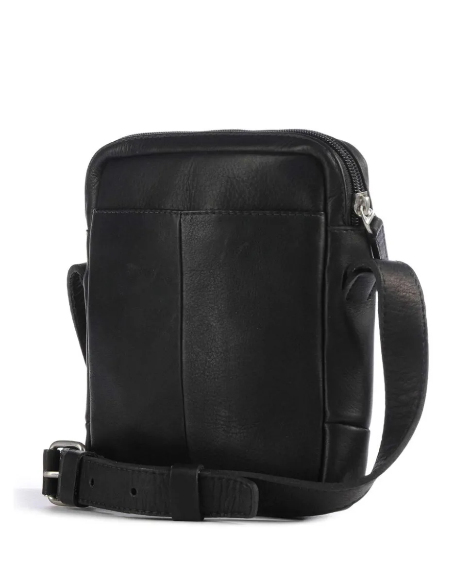 Campo Umhängetasche genarbtes Rindsleder schwarz