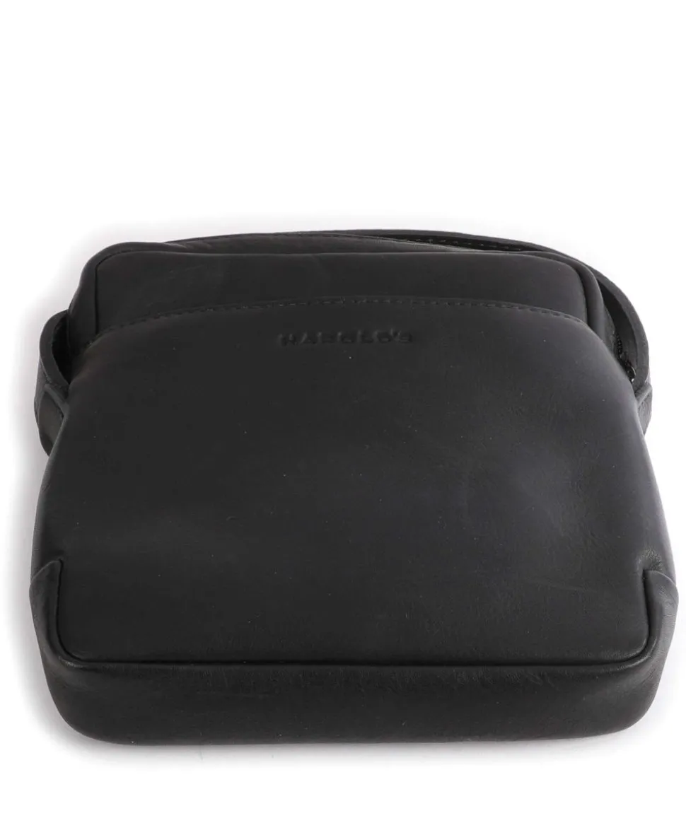 Campo Umhängetasche genarbtes Rindsleder schwarz